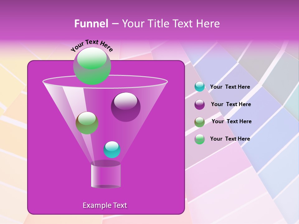 Colored Multi Paint PowerPoint Template