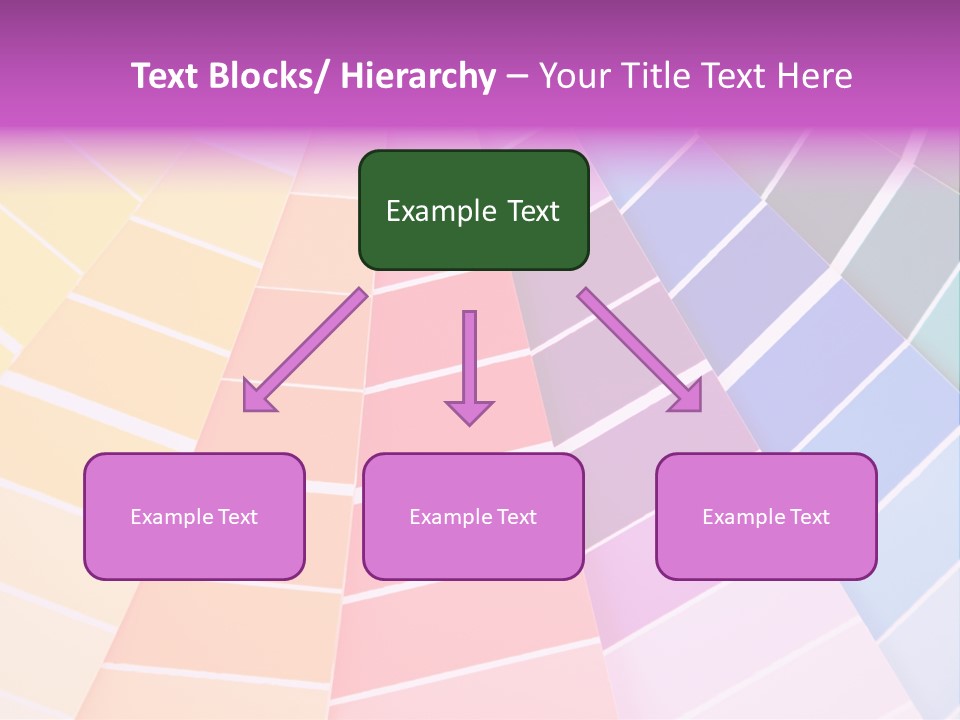 Colored Multi Paint PowerPoint Template