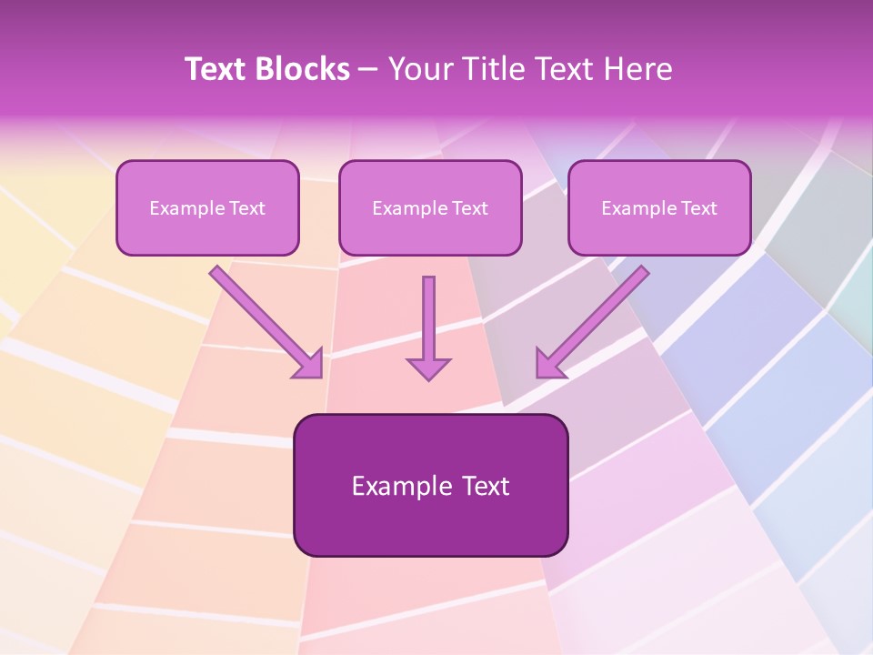Colored Multi Paint PowerPoint Template