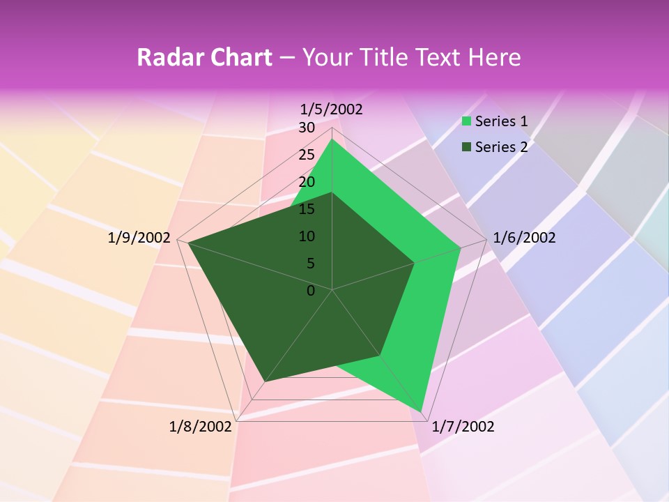 Colored Multi Paint PowerPoint Template