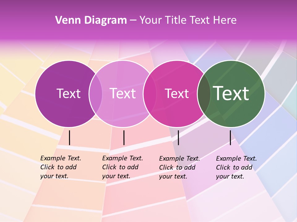 Colored Multi Paint PowerPoint Template