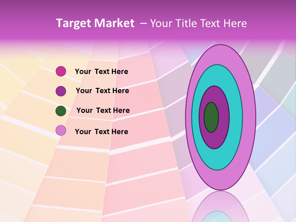 Colored Multi Paint PowerPoint Template