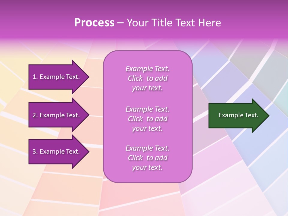 Colored Multi Paint PowerPoint Template