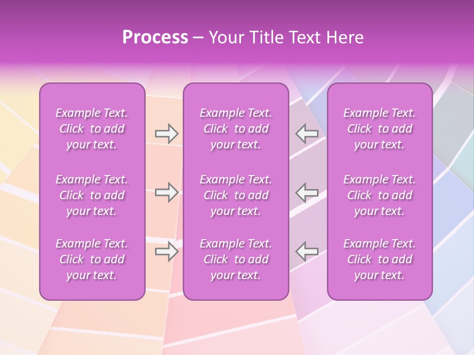 Colored Multi Paint PowerPoint Template