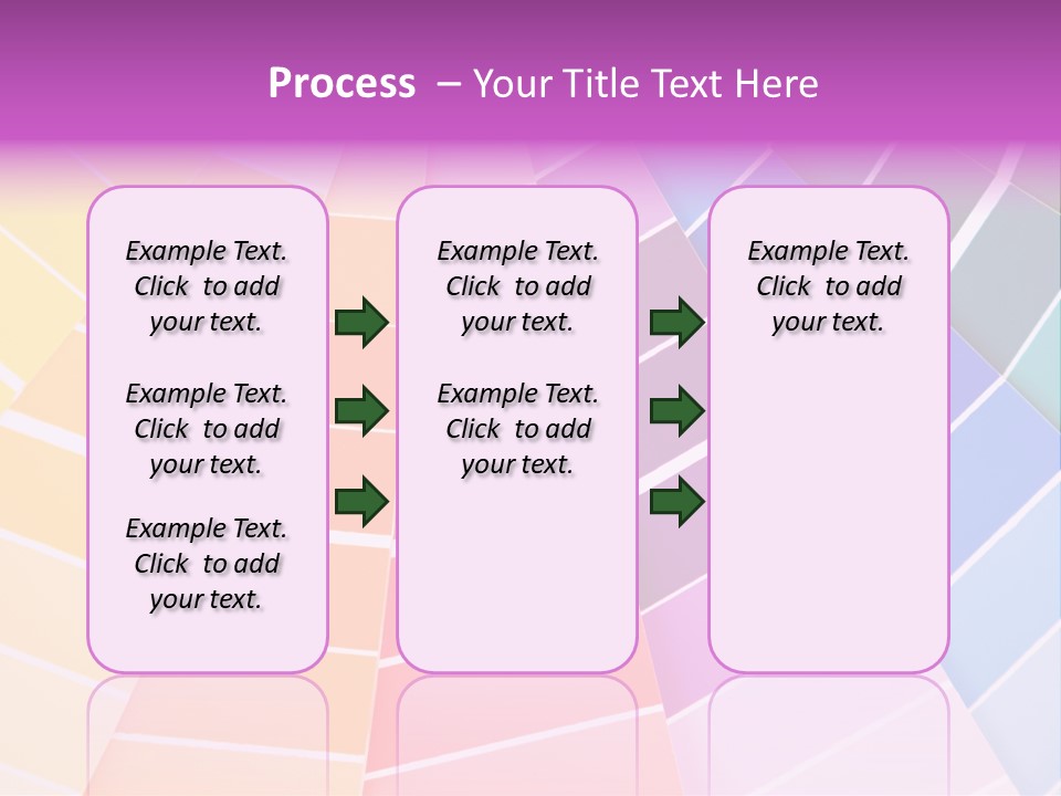 Colored Multi Paint PowerPoint Template