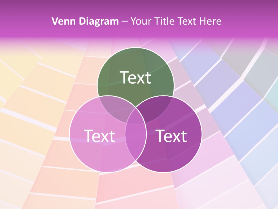 Colored Multi Paint PowerPoint Template
