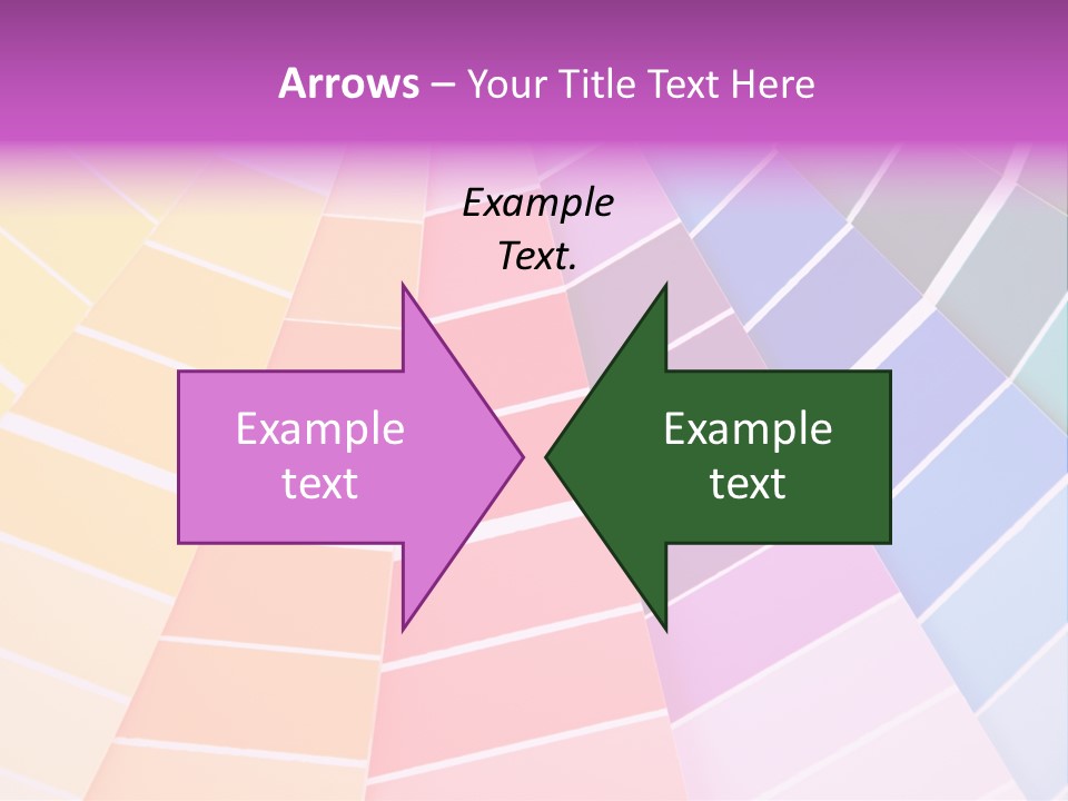 Colored Multi Paint PowerPoint Template