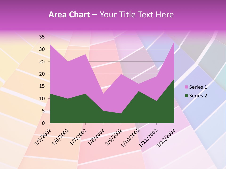 Colored Multi Paint PowerPoint Template