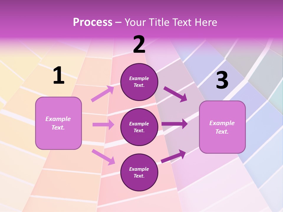 Colored Multi Paint PowerPoint Template