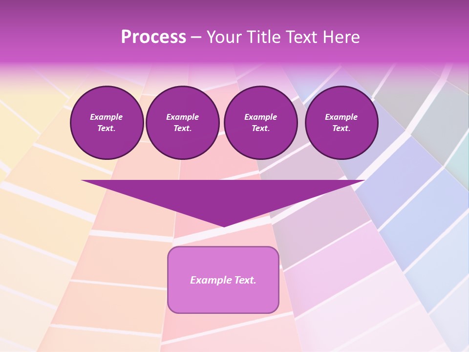 Colored Multi Paint PowerPoint Template