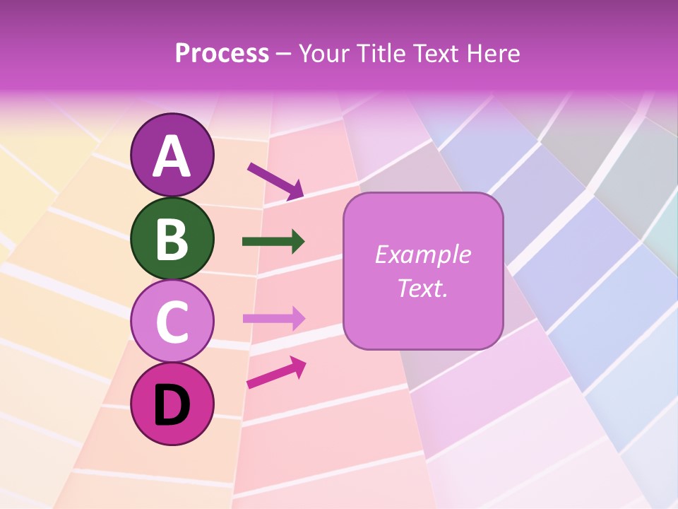 Colored Multi Paint PowerPoint Template