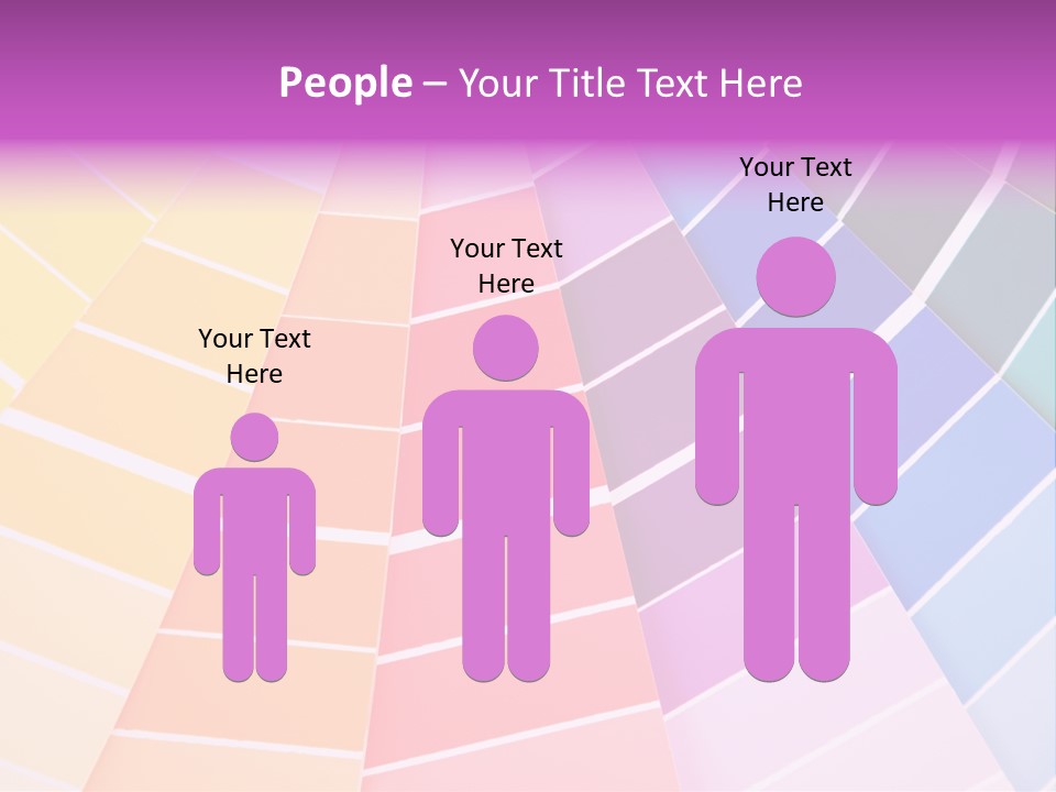 Colored Multi Paint PowerPoint Template