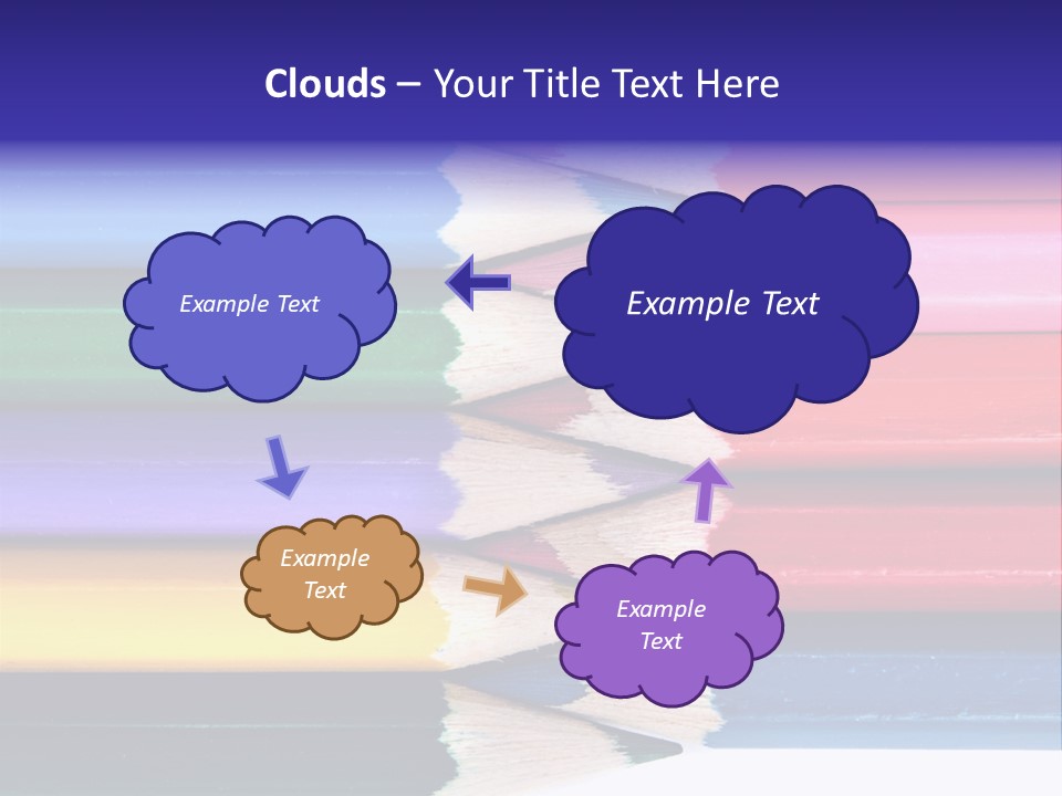 Casual Market Center PowerPoint Template