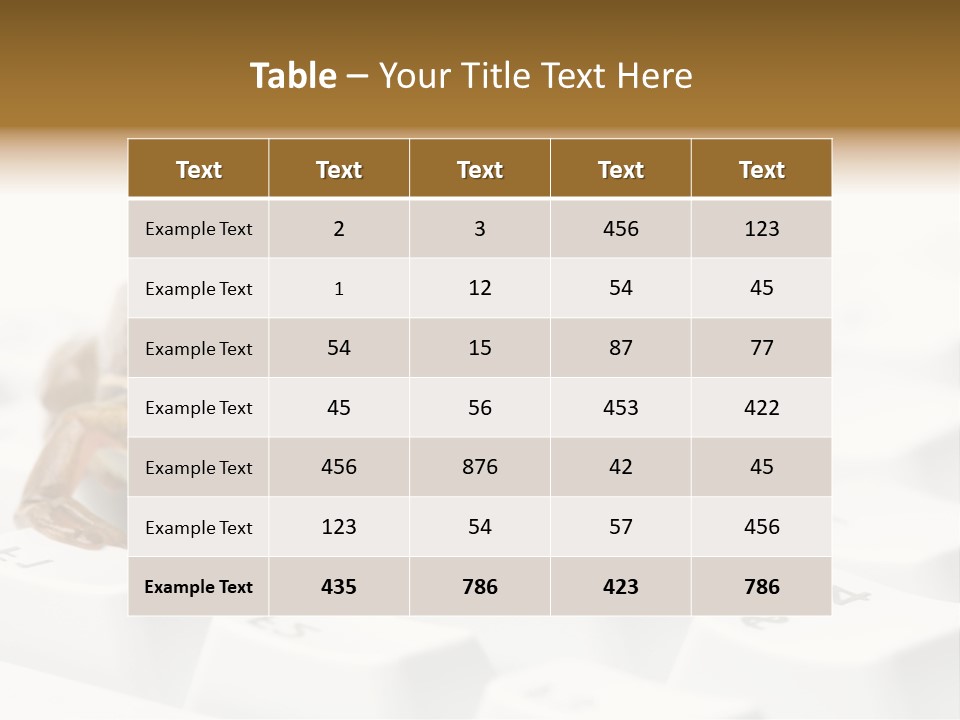 Computer Amphibian White PowerPoint Template