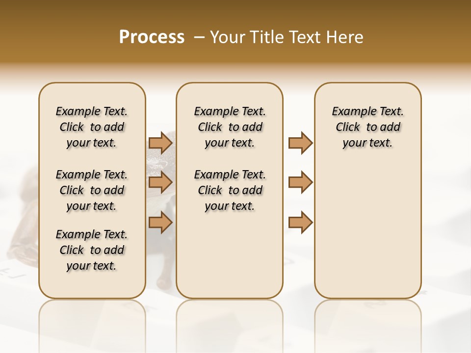 Computer Amphibian White PowerPoint Template