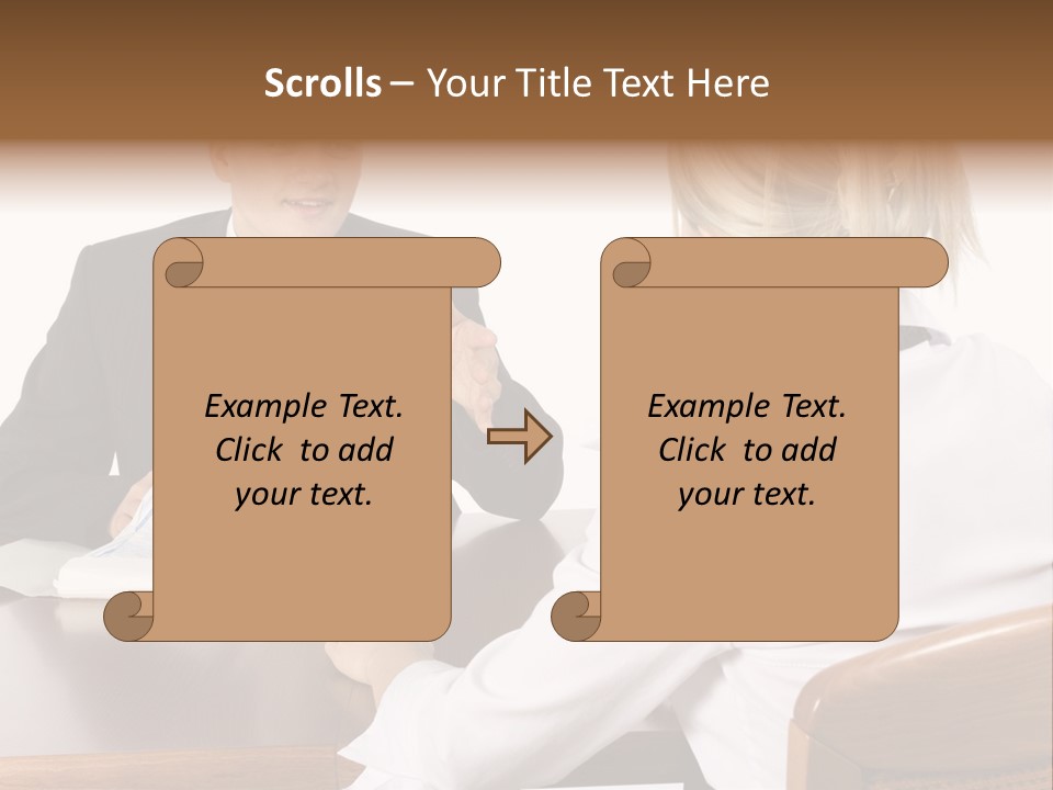 Papers Body Agreement PowerPoint Template
