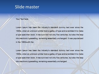 Telecoms Transceiver Antenna PowerPoint Template