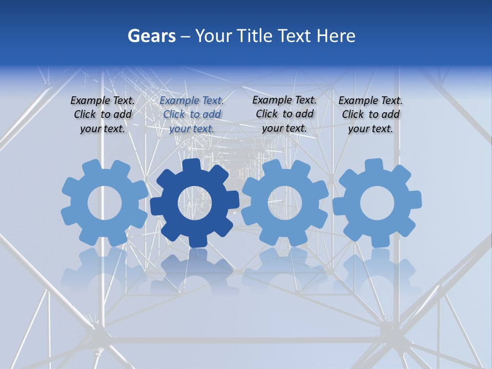 Telecoms Transceiver Antenna PowerPoint Template