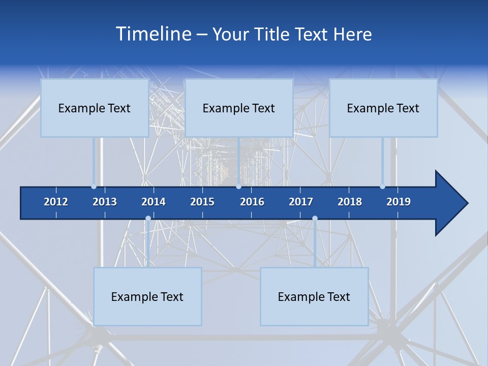 Telecoms Transceiver Antenna PowerPoint Template