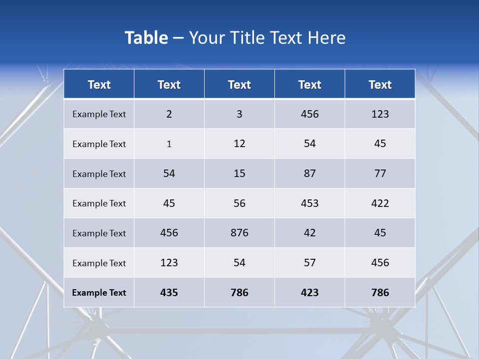 Telecoms Transceiver Antenna PowerPoint Template