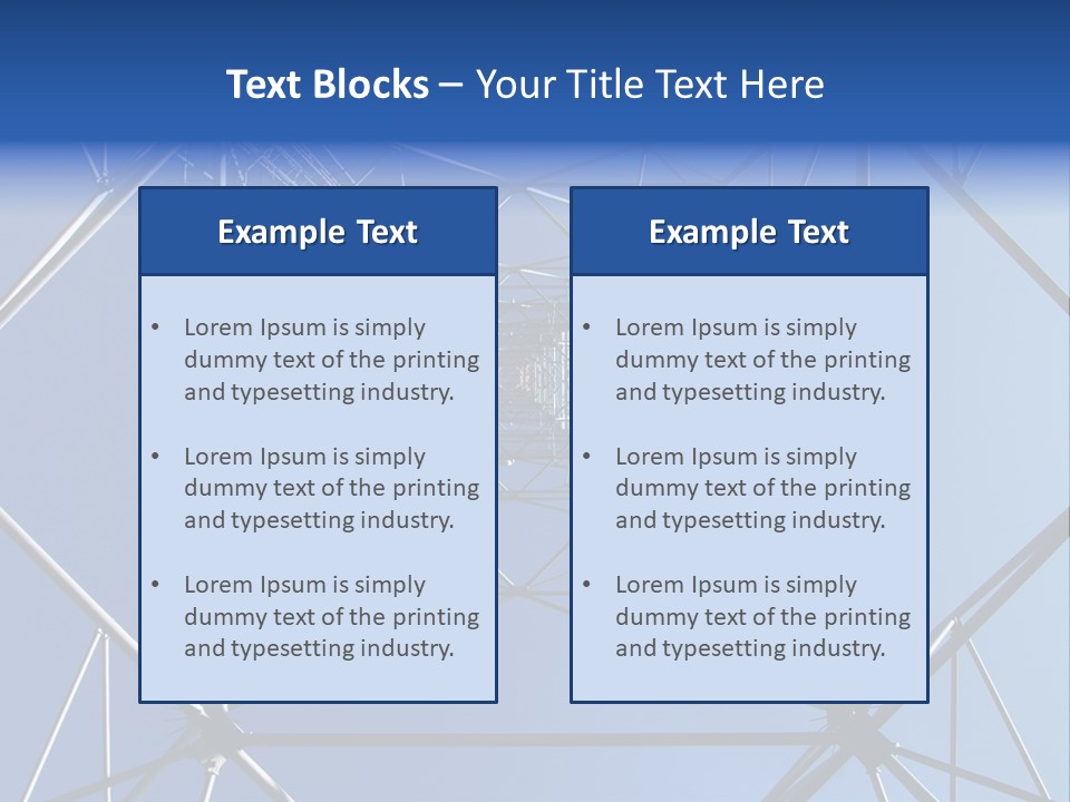 Telecoms Transceiver Antenna PowerPoint Template