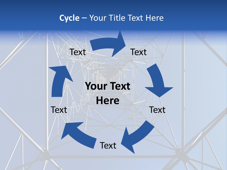 Telecoms Transceiver Antenna PowerPoint Template