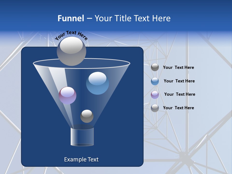 Telecoms Transceiver Antenna PowerPoint Template
