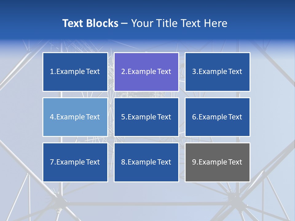 Telecoms Transceiver Antenna PowerPoint Template
