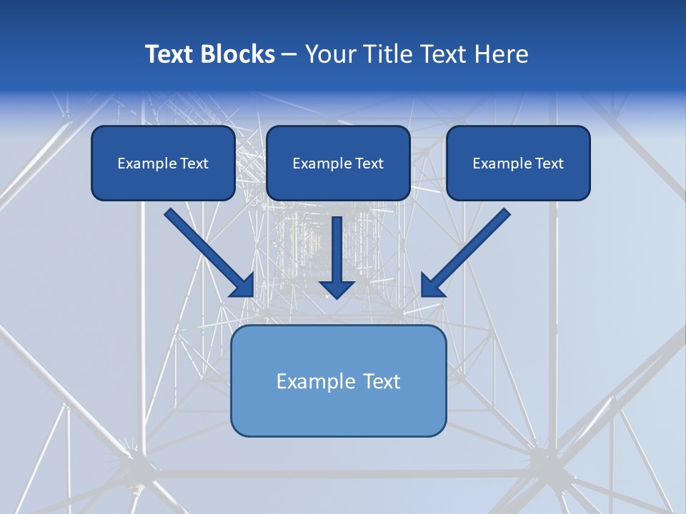 Telecoms Transceiver Antenna PowerPoint Template