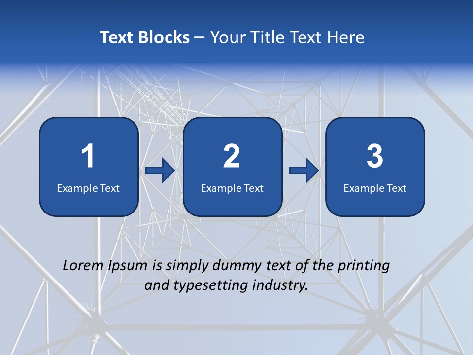 Telecoms Transceiver Antenna PowerPoint Template