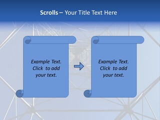 Telecoms Transceiver Antenna PowerPoint Template