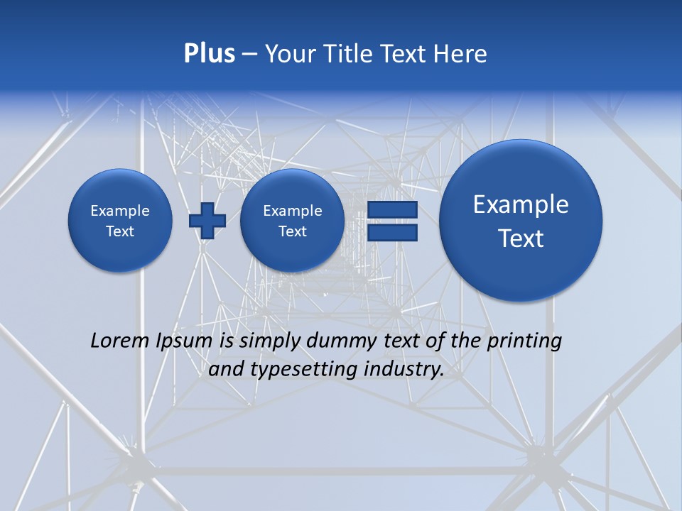 Telecoms Transceiver Antenna PowerPoint Template