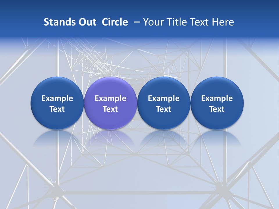 Telecoms Transceiver Antenna PowerPoint Template