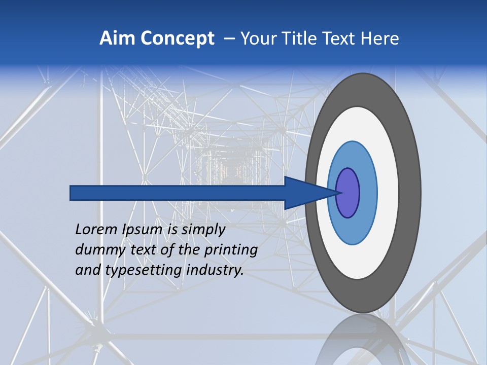 Telecoms Transceiver Antenna PowerPoint Template