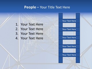 Telecoms Transceiver Antenna PowerPoint Template
