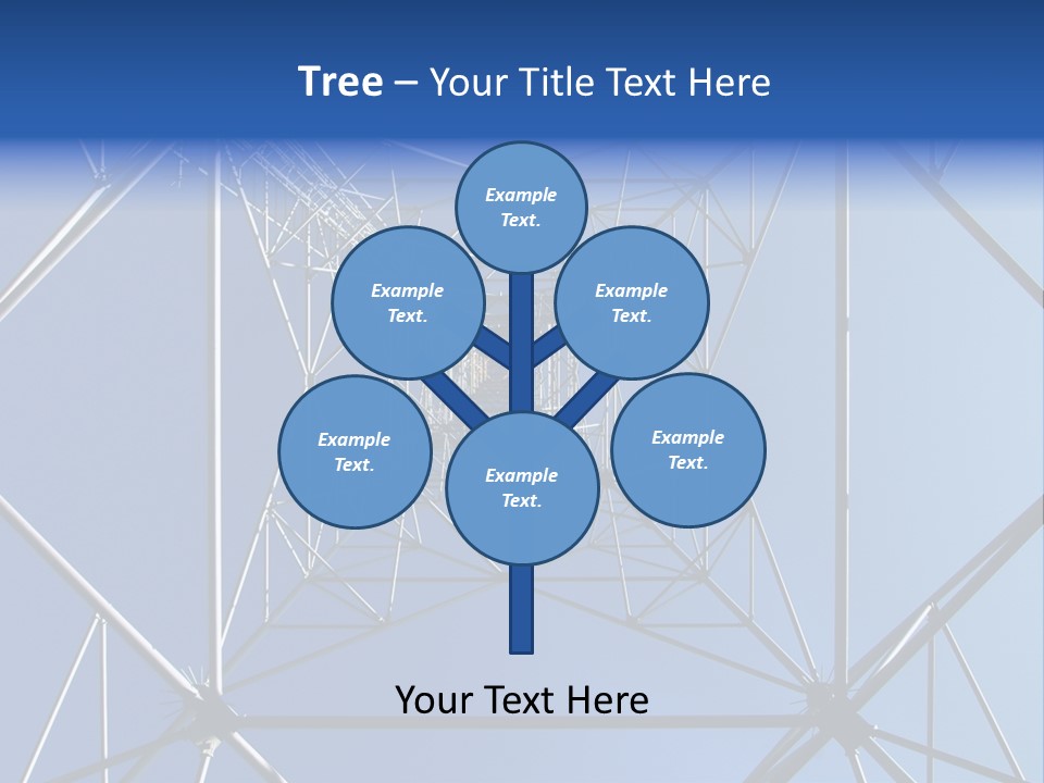Telecoms Transceiver Antenna PowerPoint Template