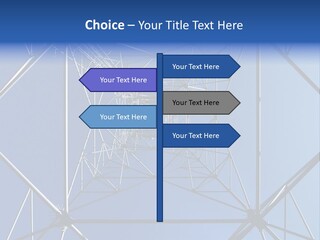 Telecoms Transceiver Antenna PowerPoint Template