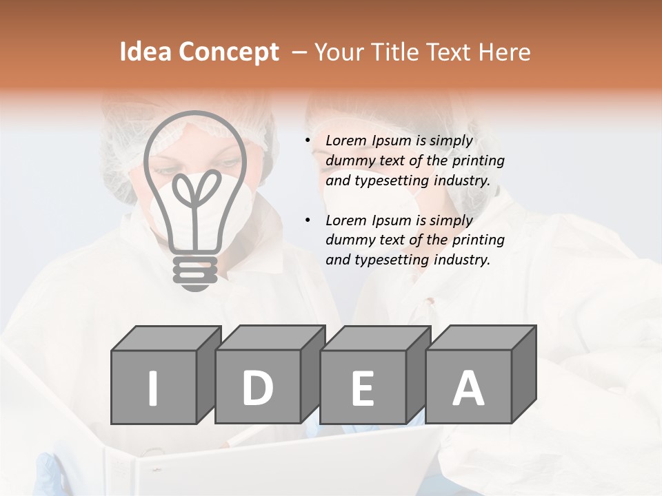 Glp Pharma Profession PowerPoint Template