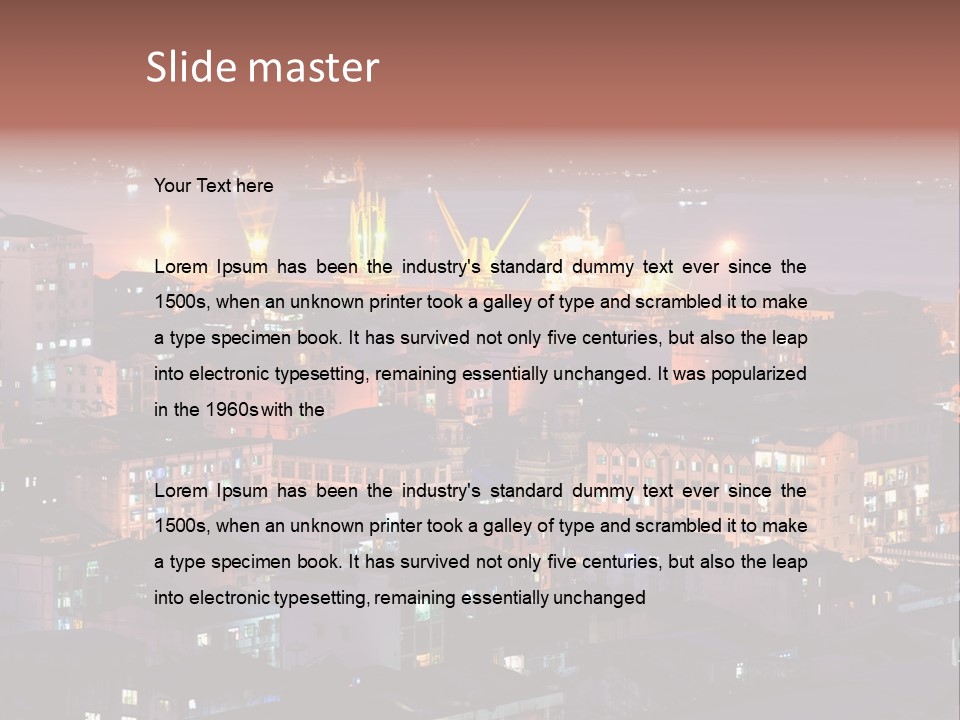 Colorful Blue Rangoon PowerPoint Template