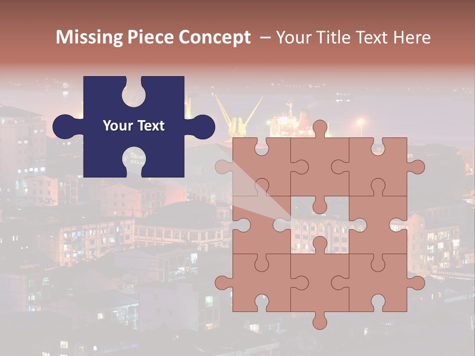 Colorful Blue Rangoon PowerPoint Template