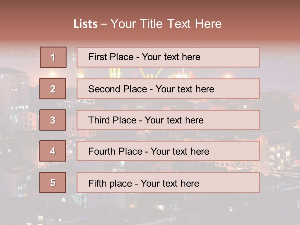 Colorful Blue Rangoon PowerPoint Template