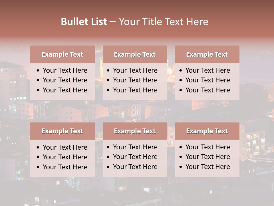 Colorful Blue Rangoon PowerPoint Template