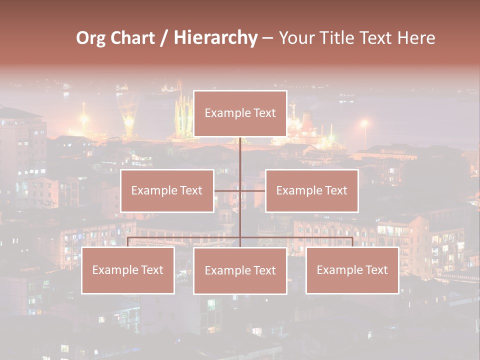 Colorful Blue Rangoon PowerPoint Template