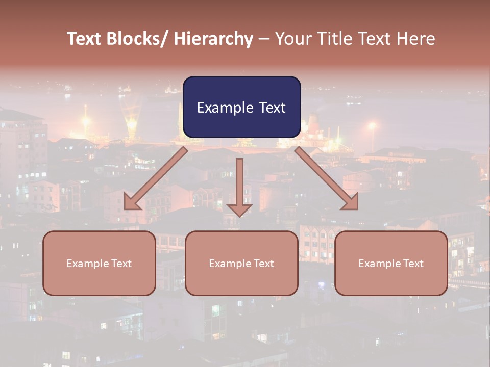 Colorful Blue Rangoon PowerPoint Template