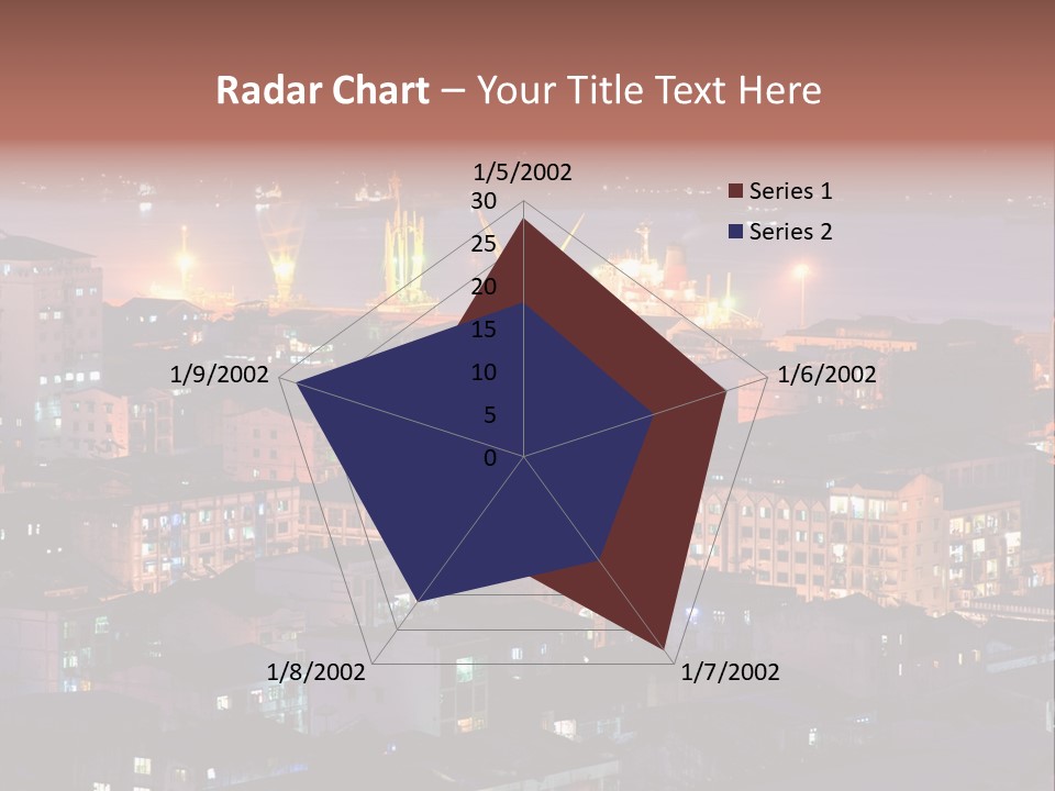 Colorful Blue Rangoon PowerPoint Template