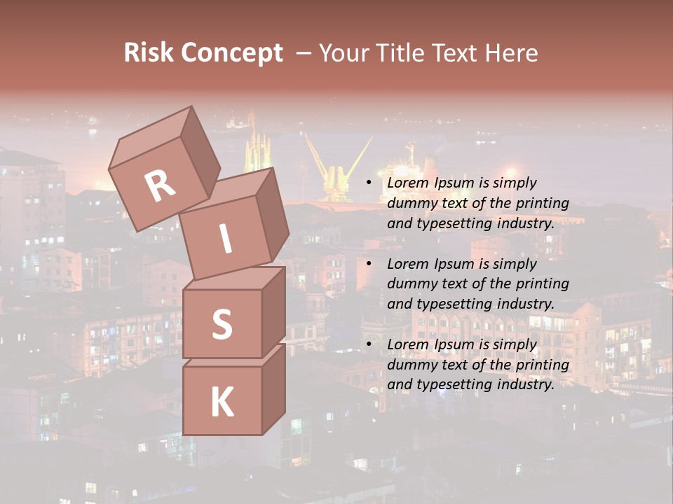 Colorful Blue Rangoon PowerPoint Template