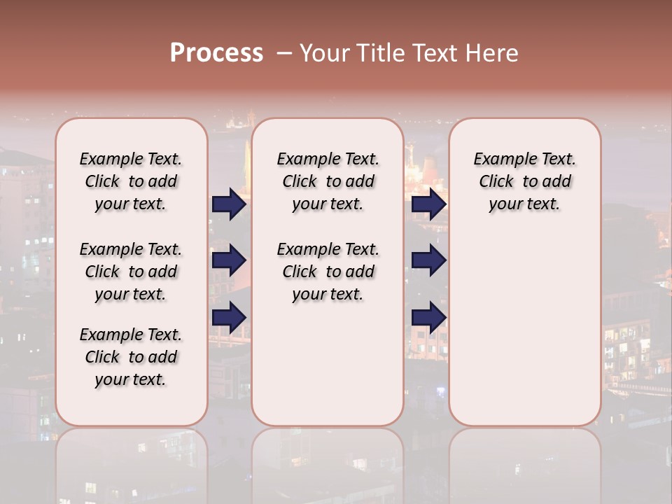 Colorful Blue Rangoon PowerPoint Template