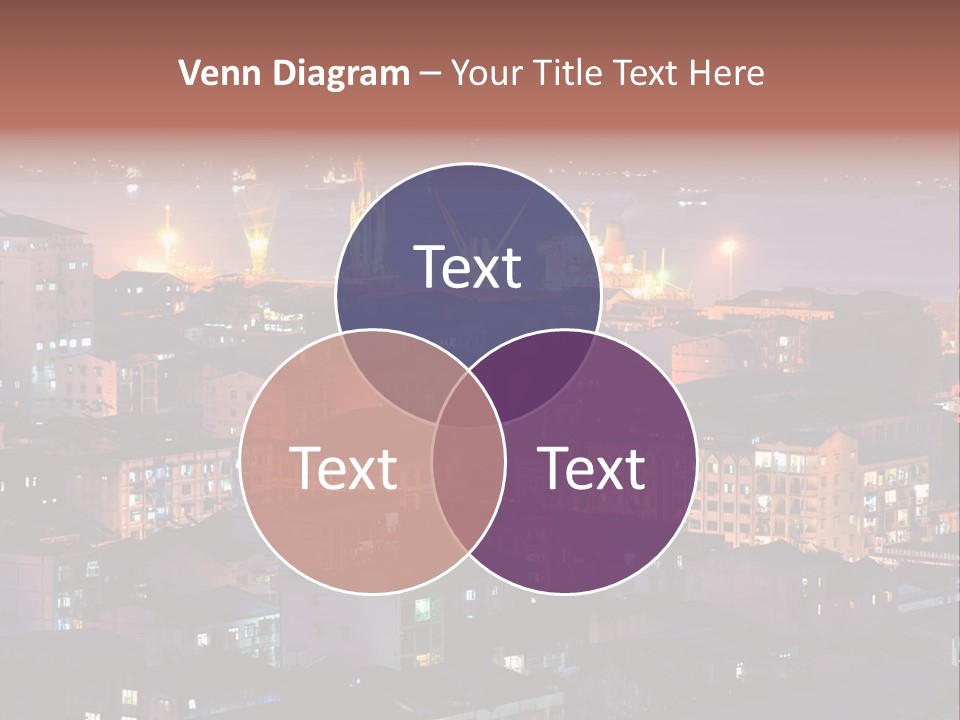 Colorful Blue Rangoon PowerPoint Template