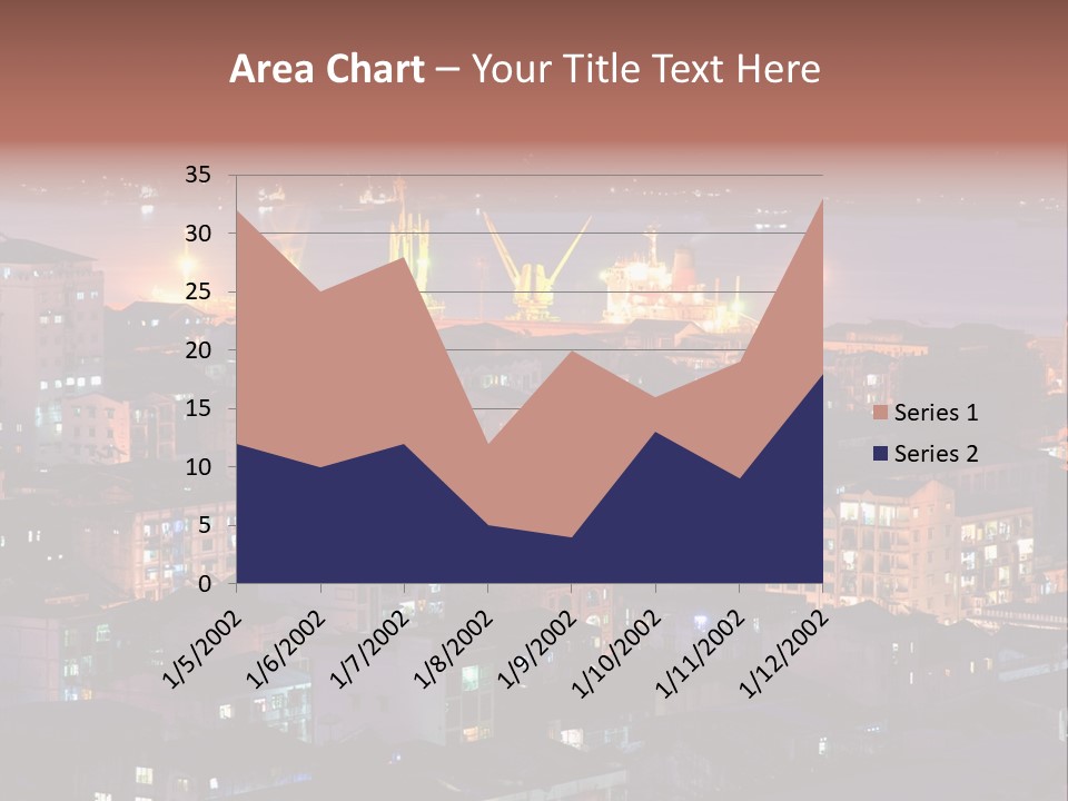 Colorful Blue Rangoon PowerPoint Template