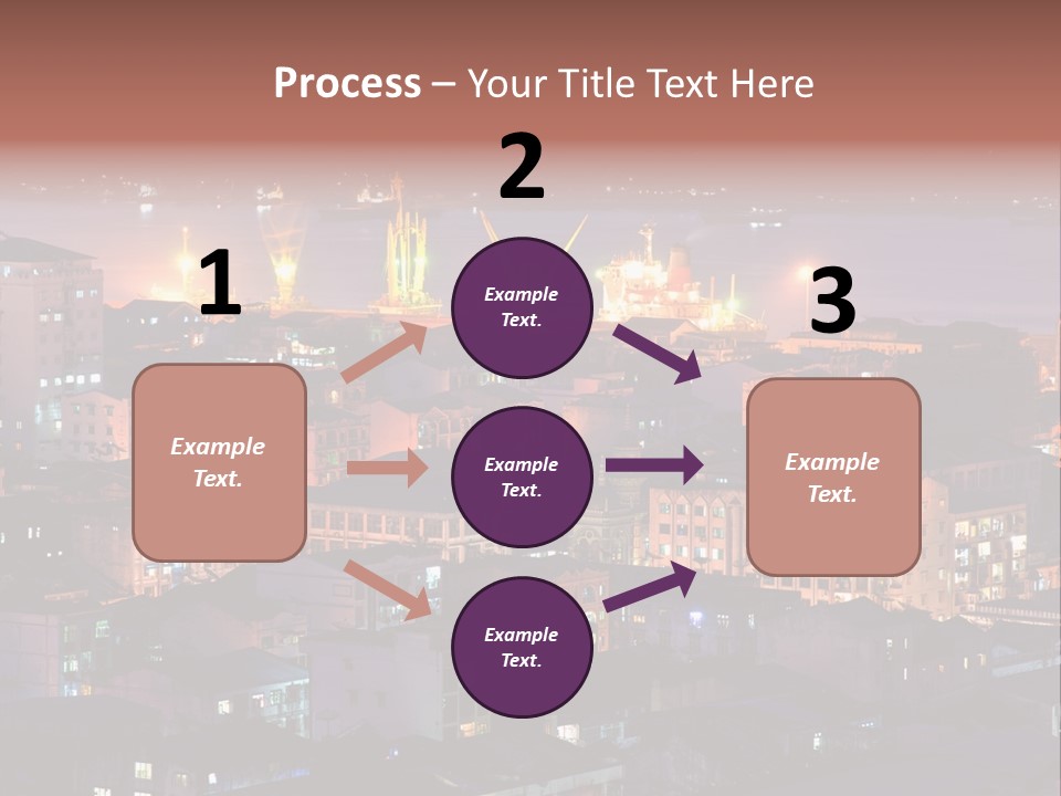 Colorful Blue Rangoon PowerPoint Template